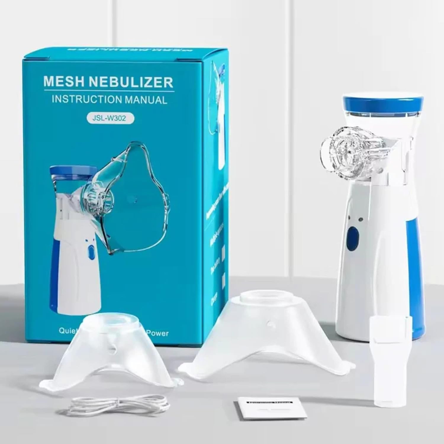 Portable Mesh Nebulizer – Compact, Silent, and Efficient Respiratory Relief Anywhere