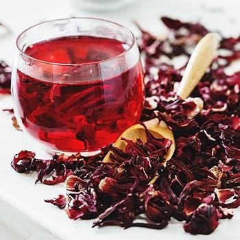 Premium Hibiscus Tea – 100% Natural Herbal Tea for Heart Health, Skin Glow & Weight Loss